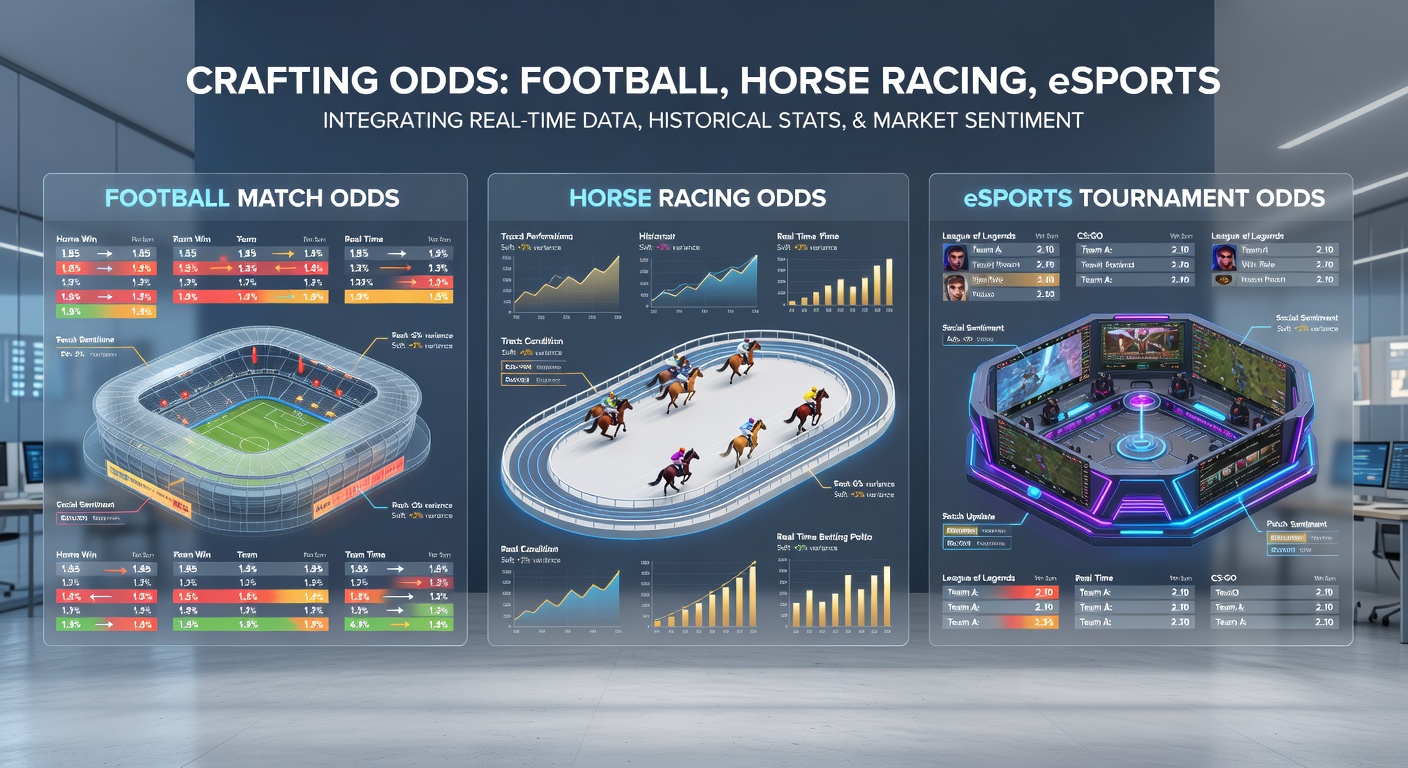 Close-up of horse racing odds board at a major track, displaying fractional odds evolving in real-time as punters place bets