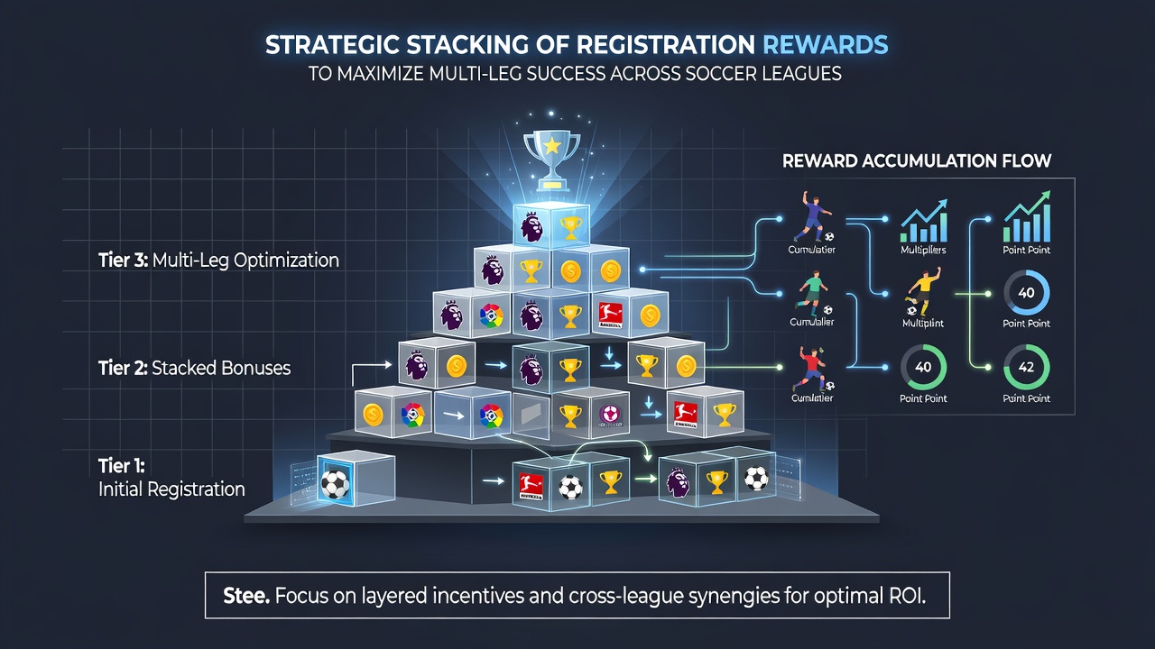 Mobile screen displaying combined accumulator selections across soccer, steeplechase and esports with active bonus indicators