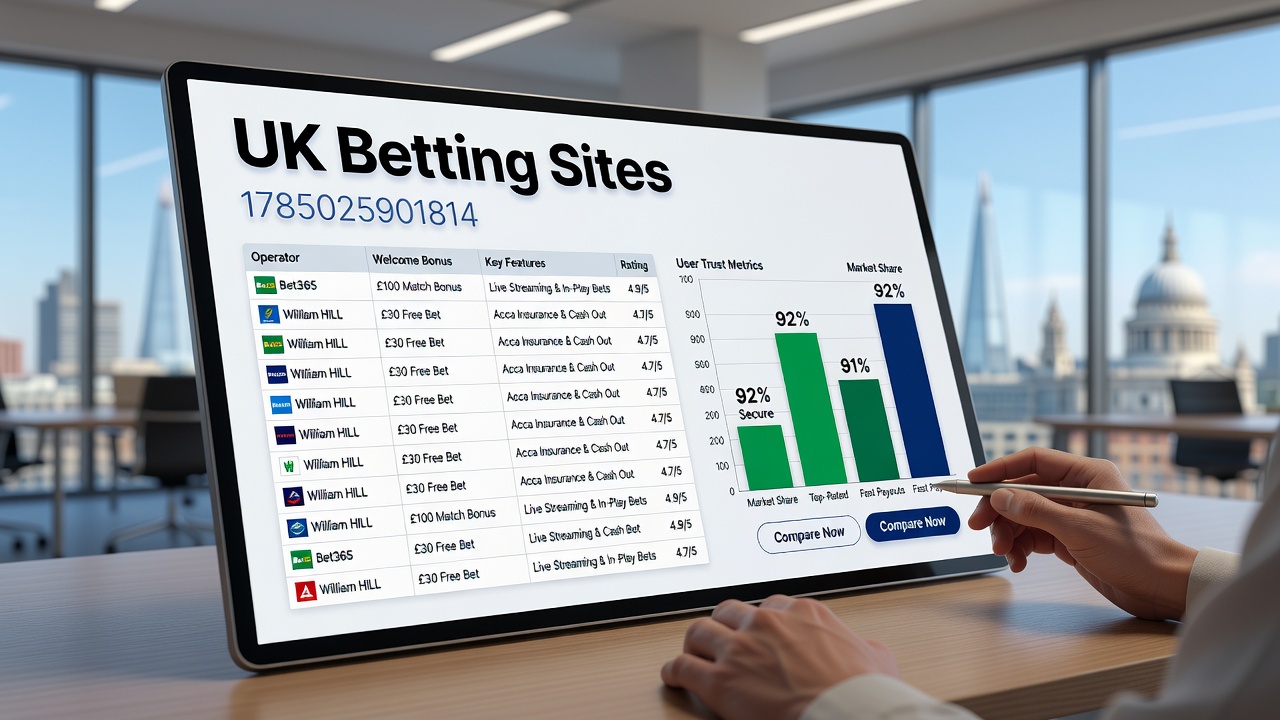 Overview of UK betting platforms and their interfaces